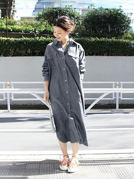 「JOURNAL STANDARD（ジャーナルスタンダード）のアイテム（バッグ）」を使った、akiさん（レディース・158cm）の春コーディネート