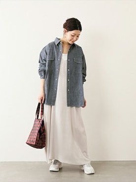 akiさん（レディース・158cm）の春コーディネート