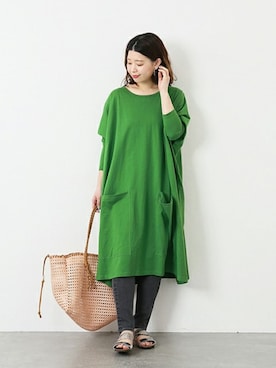 akiさん（レディース・158cm）の春コーディネート