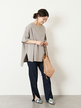 akiさん（レディース・158cm）の春コーディネート