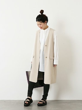 akiさん（レディース・158cm）の春コーディネート