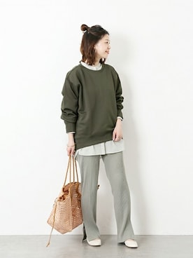 akiさん（レディース・158cm）の春コーディネート