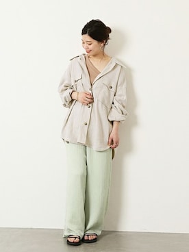 「Teva（テバ）のアイテム」を使った、akiさん（レディース・158cm）の春コーディネート