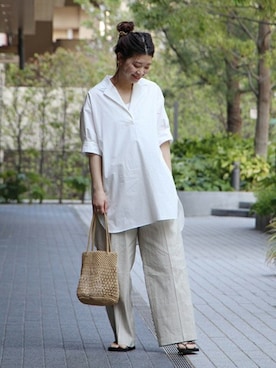 akiさん（レディース・158cm）の春コーディネート