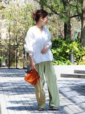 akiさん（レディース・158cm）の春コーディネート