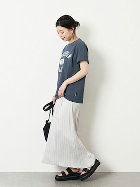「BAGSINPROGRESS（バッグズインプログレス）のアイテム」を使った、akiさん（レディース・158cm）の春コーディネート