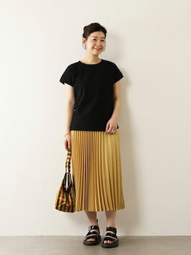 「JOURNAL STANDARD（ジャーナルスタンダード）のアイテム（バッグ）」を使った、akiさん（レディース・158cm）の春コーディネート