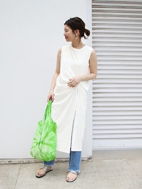 「JOURNAL STANDARD（ジャーナルスタンダード）のアイテム（バッグ）」を使った、akiさん（レディース・158cm）の春コーディネート