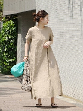 「JOURNAL STANDARD（ジャーナルスタンダード）のアイテム（バッグ）」を使った、akiさん（レディース・158cm）の春コーディネート