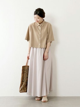 akiさん（レディース・158cm）の春コーディネート