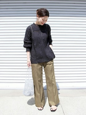 akiさん（レディース・158cm）の春コーディネート