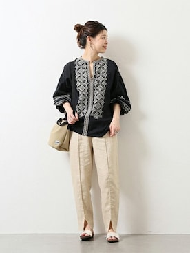 akiさん（レディース・158cm）の春コーディネート