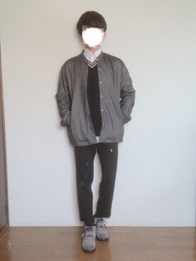 「semantic design（セマンティックデザイン）のアイテム（シューズ）」を使った、laikuさん（メンズ・168cm）の冬コーディネート