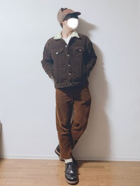 「Journal Standard TRISECT（トライセクト）のアイテム（帽子）」を使った、laikuさん（メンズ・168cm）の冬コーディネート