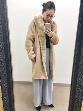 MiZUKiさん(レディース・156cm)の冬コーディネート