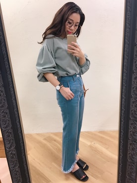 MiZUKiさん（レディース・156cm）の冬コーディネート