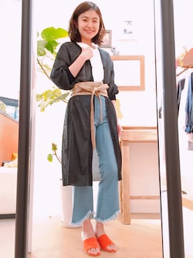 MiZUKiさん（レディース・164cm）の春コーディネート