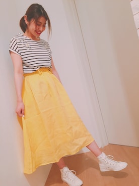 MiZUKiさん（レディース・164cm）の春コーディネート