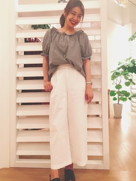 MiZUKiさん（レディース・164cm）の夏コーディネート