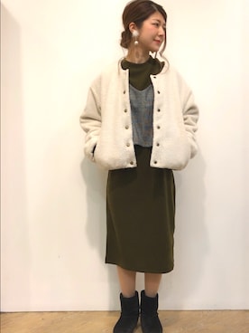 MiZUKiさん（レディース・153cm）の秋コーディネート