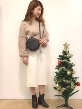 MiZUKiさん（レディース・153cm）の冬コーディネート