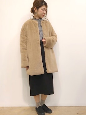 MiZUKiさん(レディース・153cm)の冬コーディネート