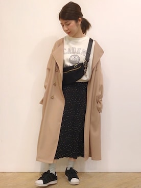 MiZUKiさん（レディース・153cm）の春コーディネート