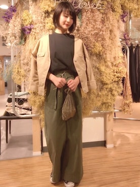 MiZUKiさん（レディース・162cm）の春コーディネート