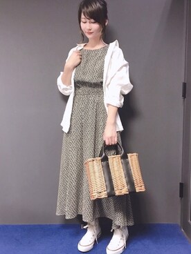 MiZUKiさん（レディース・162cm）の夏コーディネート