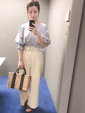 MiZUKiさん（レディース・162cm）の夏コーディネート