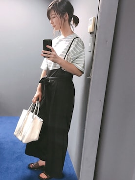 MiZUKiさん（レディース・162cm）の夏コーディネート