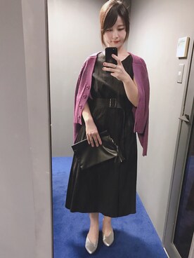 「アイテム（ブーティ、シルバー系）」を使った、MiZUKiさん（レディース・162cm）の夏コーディネート