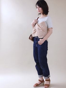 MiZUKiさん（レディース・162cm）の夏コーディネート