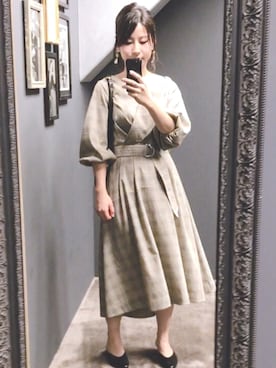 「ブーティ」｜MiZUKiさん（レディース・162cm）の夏コーディネート