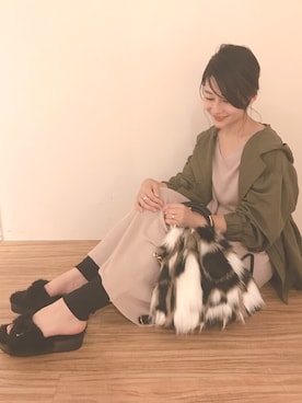 MiZUKiさん（レディース・161cm）の秋コーディネート