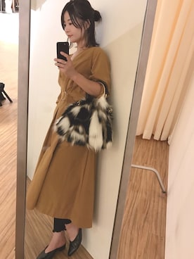 MiZUKiさん（レディース・161cm）の秋コーディネート