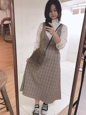 MiZUKiさん（レディース・161cm）の秋コーディネート