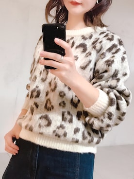 「natural couture（ナチュラルクチュール）のアイテム（イヤリング）」を使った、MiZUKiさん（レディース・160cm）の秋コーディネート