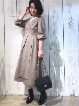 MiZUKiさん(レディース・160cm)の秋コーディネート
