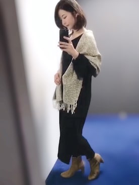 MiZUKiさん（レディース・160cm）の秋コーディネート