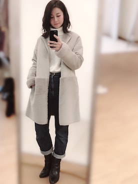 MiZUKiさん（レディース・160cm）の冬コーディネート