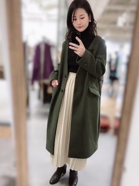 MiZUKiさん（レディース・160cm）の冬コーディネート