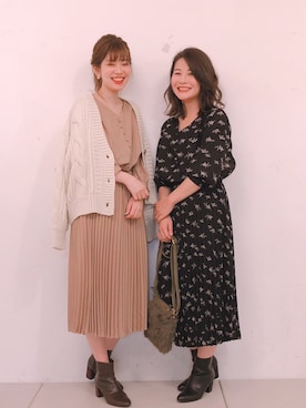 MiZUKiさん（レディース・160cm）の冬コーディネート