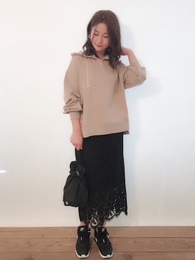 MiZUKiさん（レディース・160cm）の春コーディネート