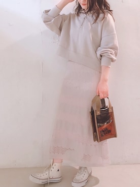 MiZUKiさん(レディース・160cm)の春コーディネート