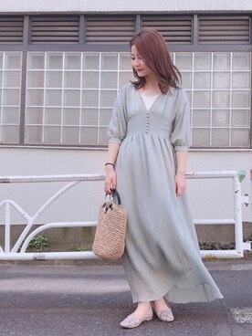 「平成最後のWEARISTAセンバツ」｜「アイテム（キャミソール）」を使った、MiZUKiさん（レディース・160cm）の春コーディネート