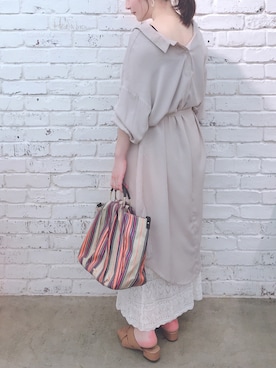 MiZUKiさん（レディース・160cm）の春コーディネート