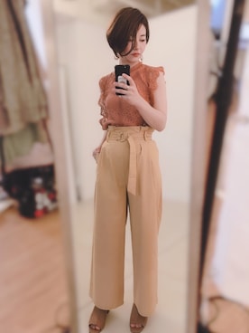 MiZUKiさん（レディース・162cm）の夏コーディネート