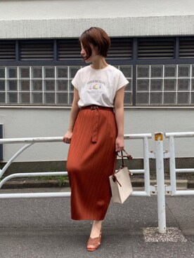 MiZUKiさん（レディース・162cm）の夏コーディネート