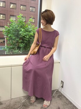 MiZUKiさん（レディース・162cm）の夏コーディネート